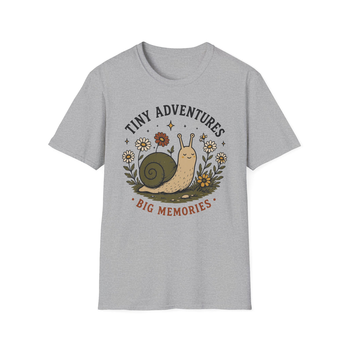 Tiny Adventures Snail T‑Shirt
