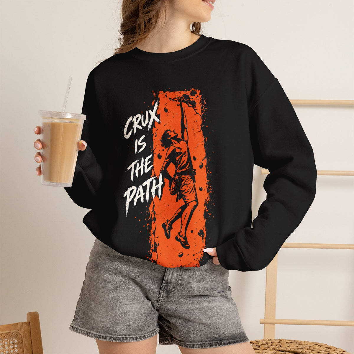 Crux Is the Path Sweatshirt