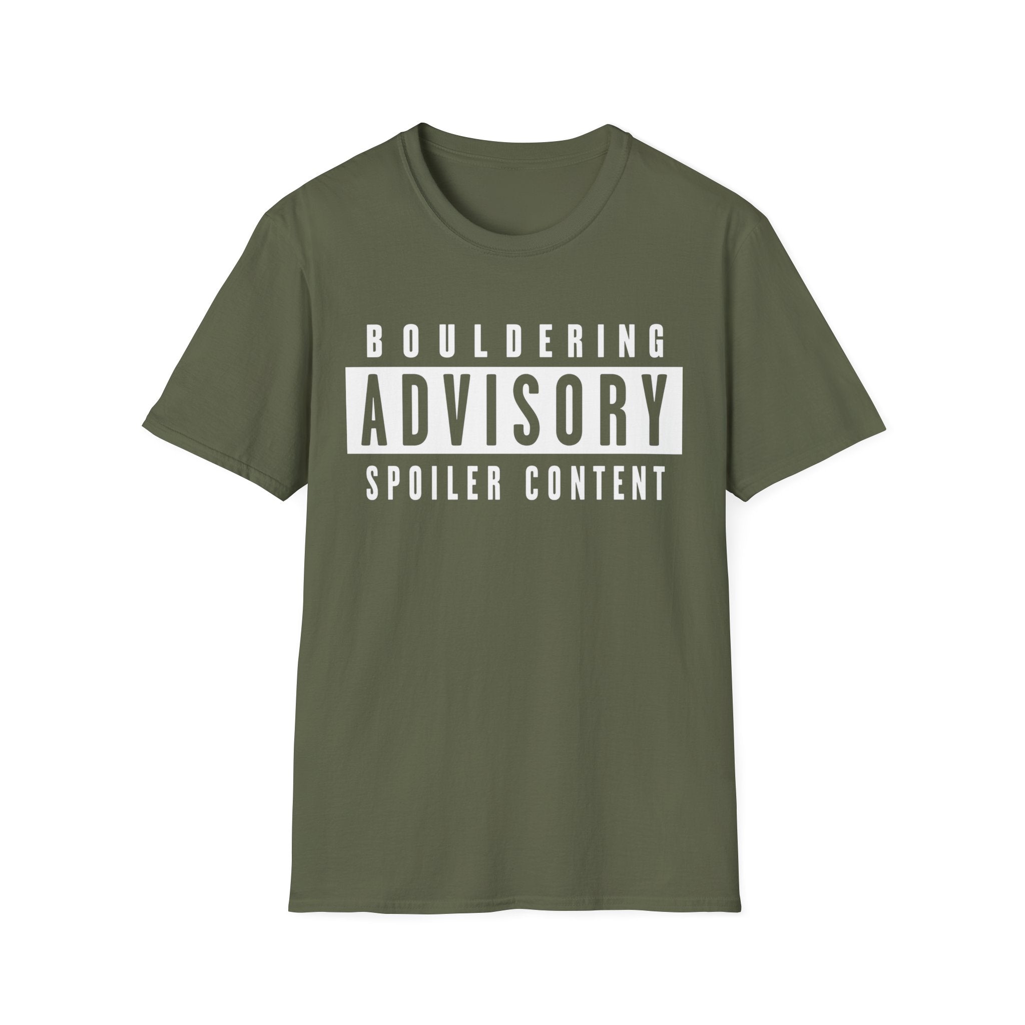Bouldering Advisory Tee