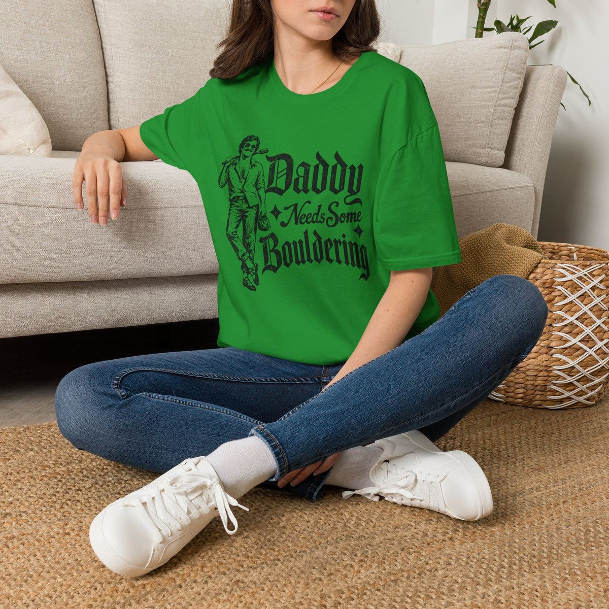 Daddy Needs Some Bouldering Tee