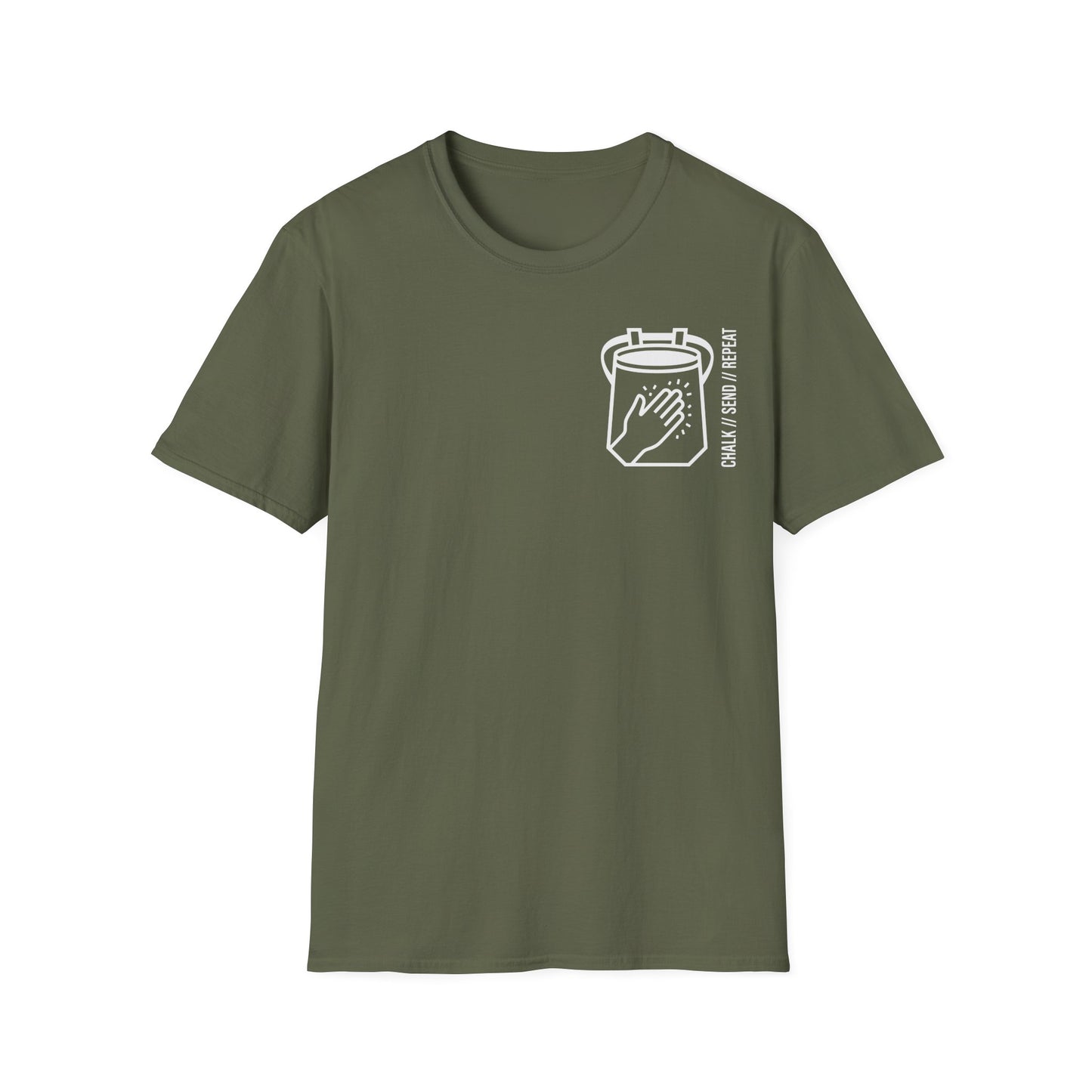 Chalk Send Repeat Tee