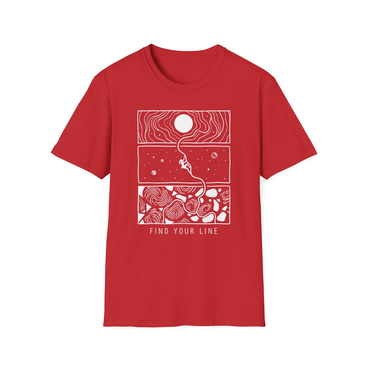 Find Your Line Tee
