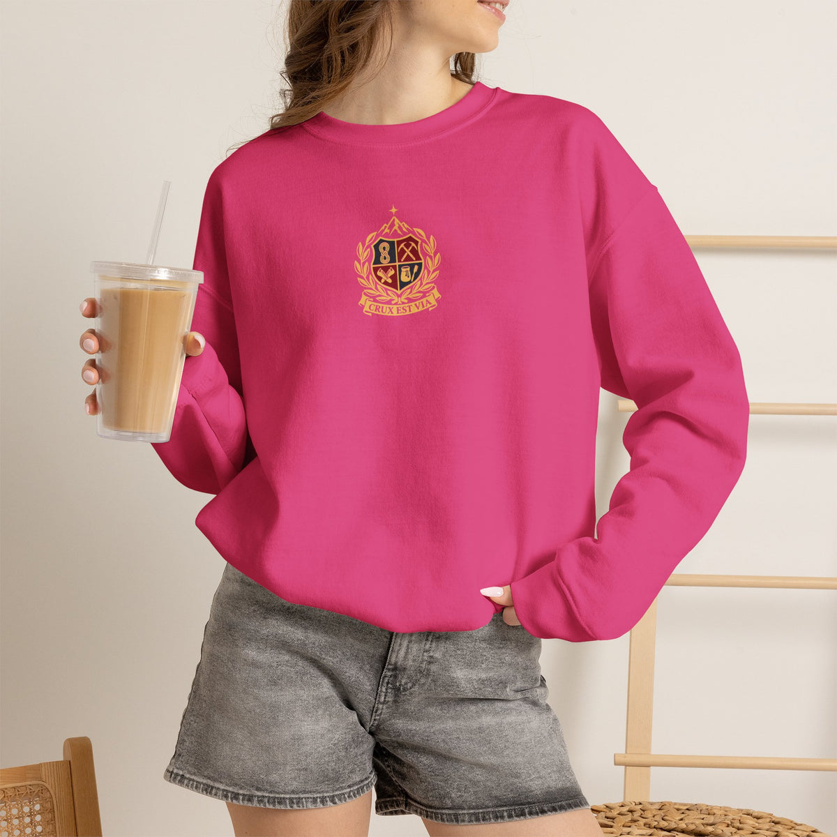 Crux Is the Path Emblem Sweatshirt