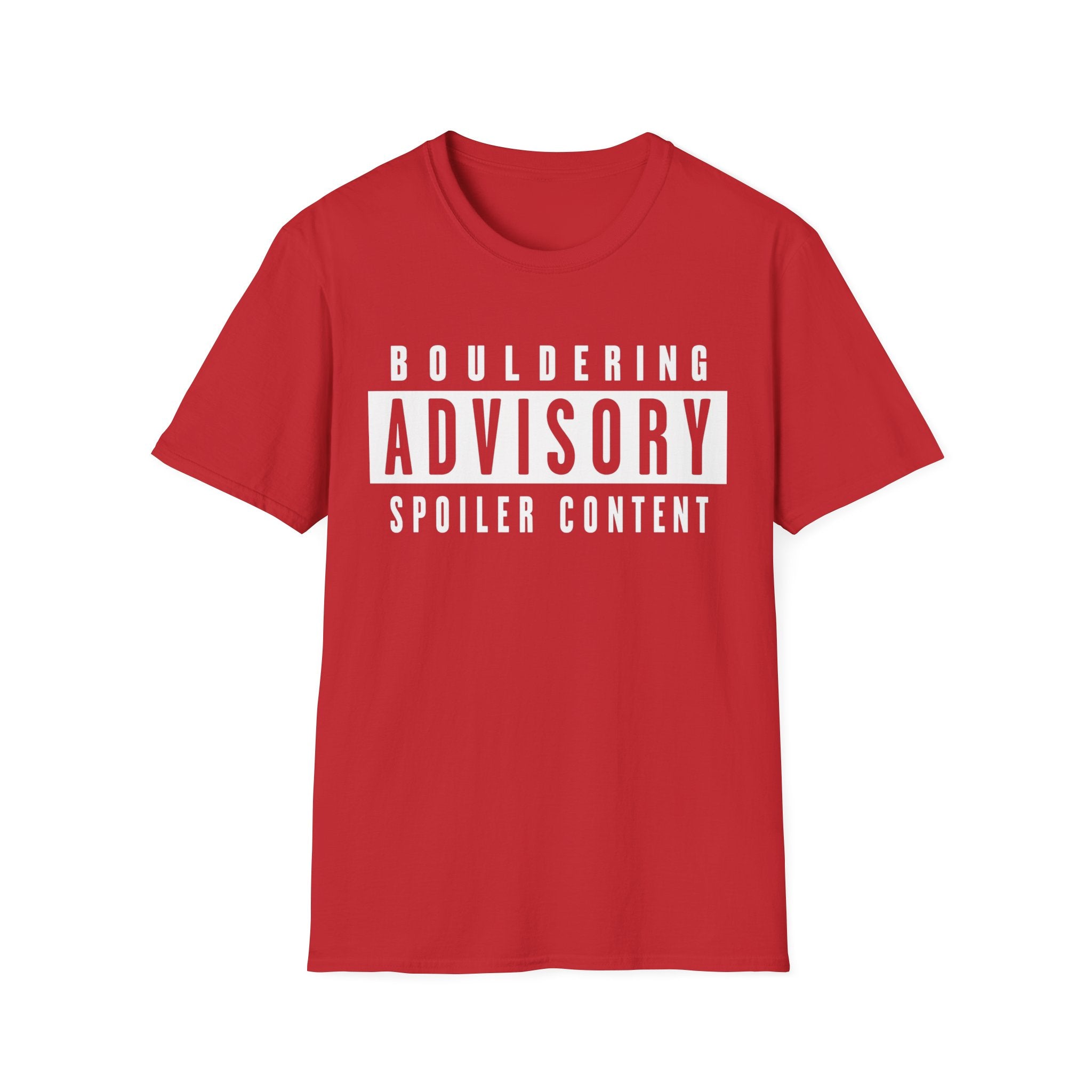 Bouldering Advisory Tee