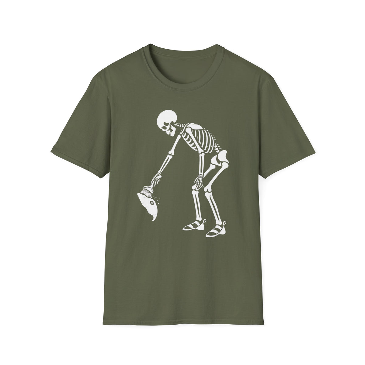 No hold left unbrushed Tee