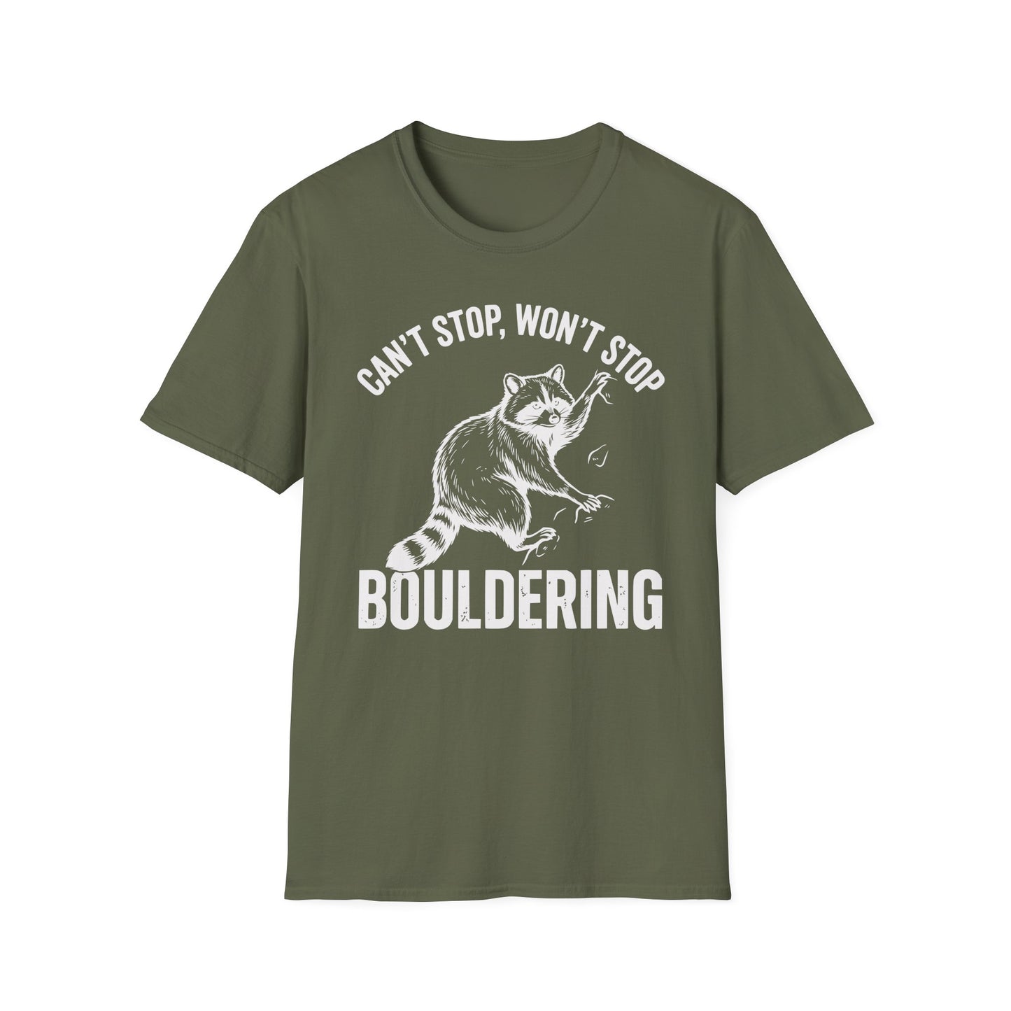 Won't Stop Bouldering Tee