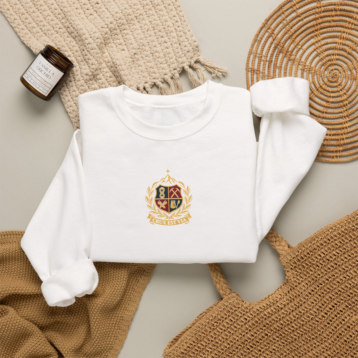 Crux Is the Path Emblem Sweatshirt
