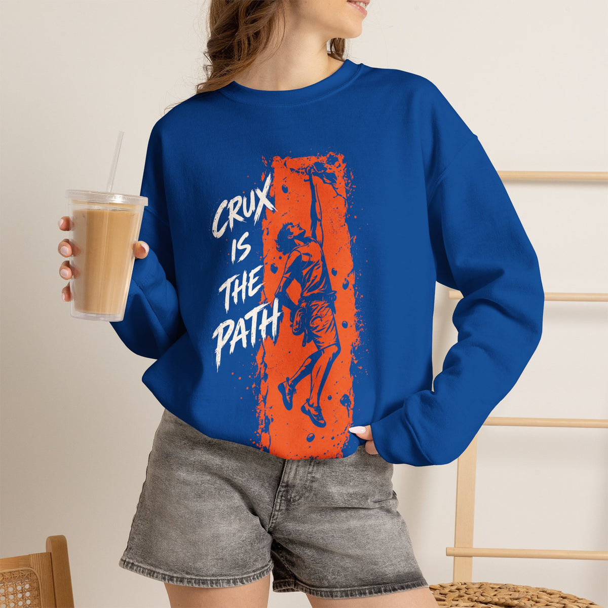 Crux Is the Path Sweatshirt