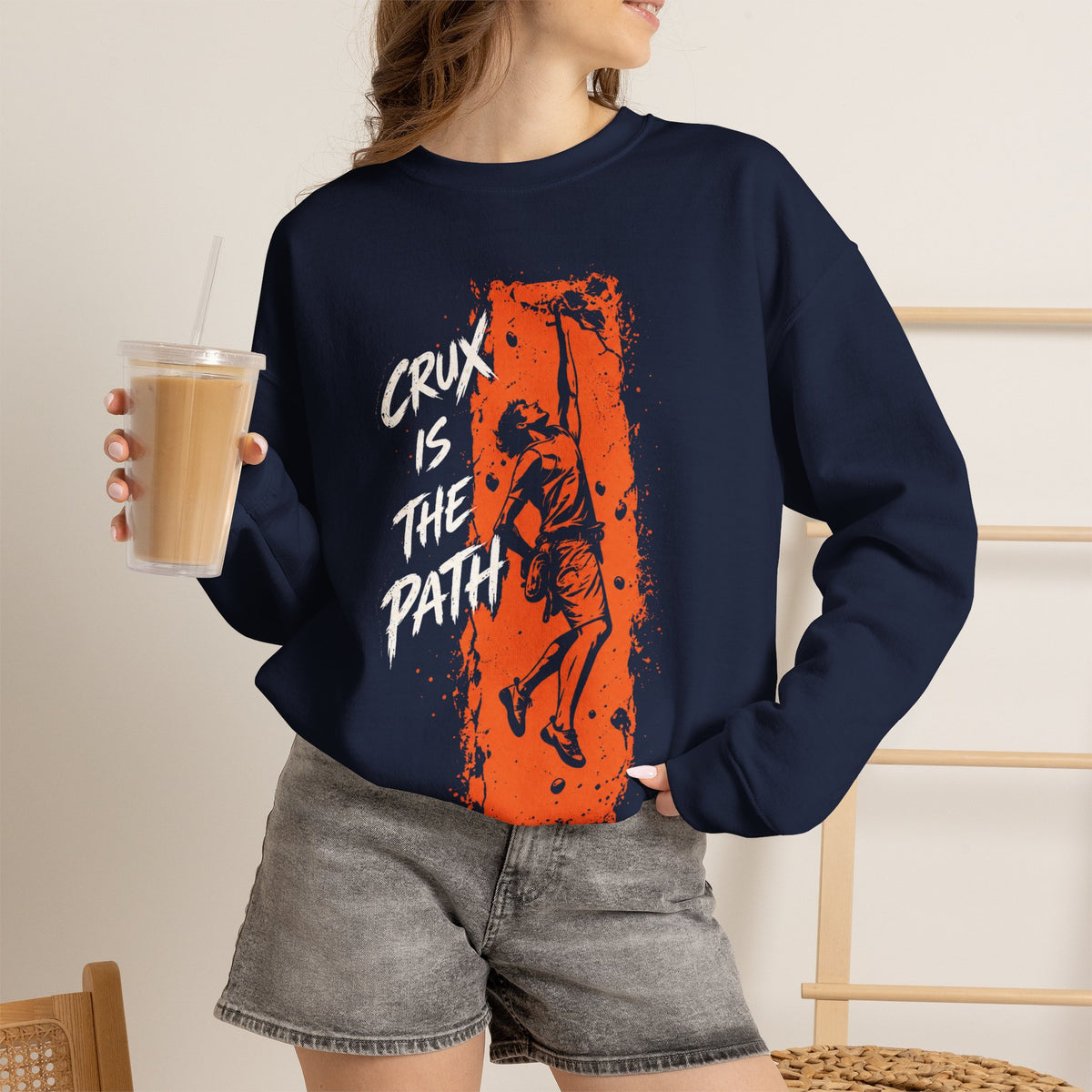 Crux Is the Path Sweatshirt