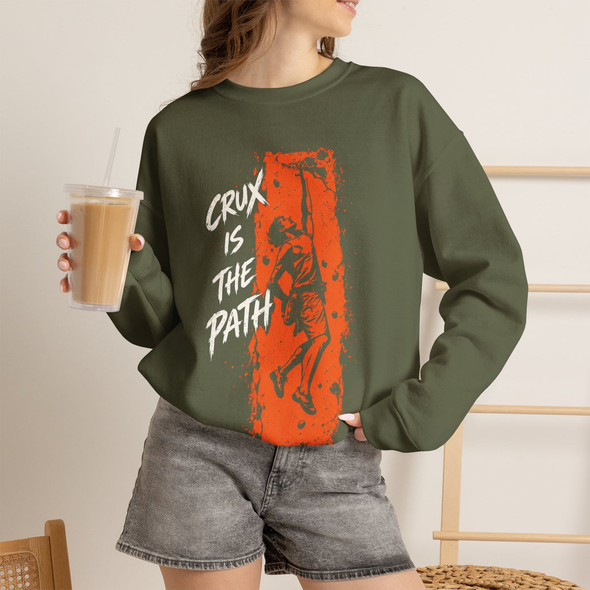 Crux Is the Path Sweatshirt