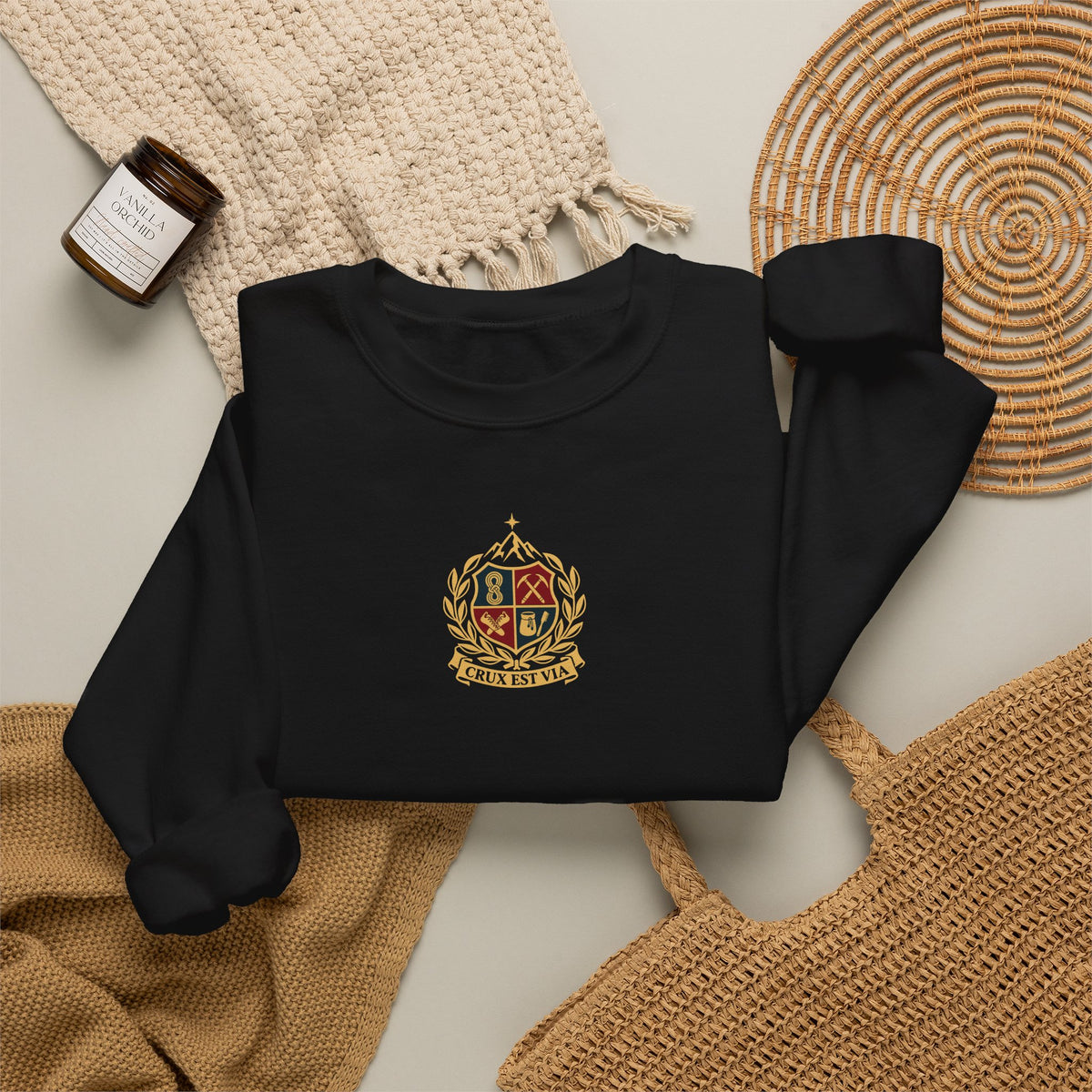 Crux Is the Path Emblem Sweatshirt
