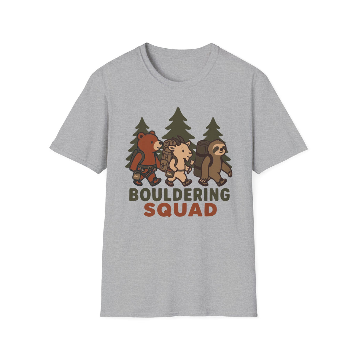 Bouldering Squad Tee
