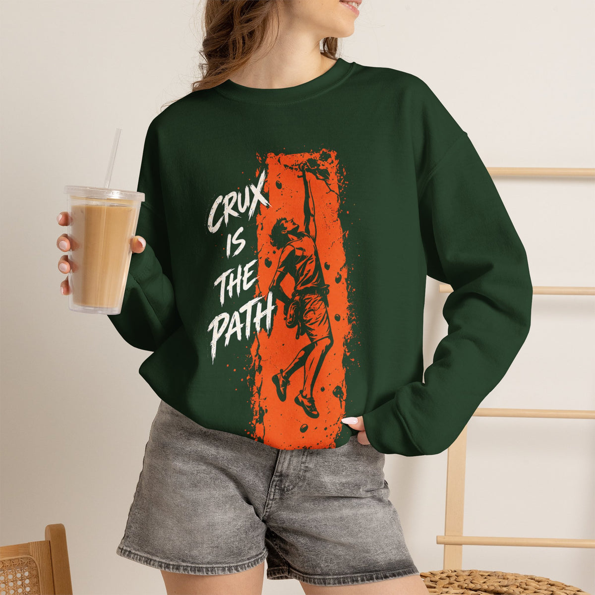 Crux Is the Path Sweatshirt